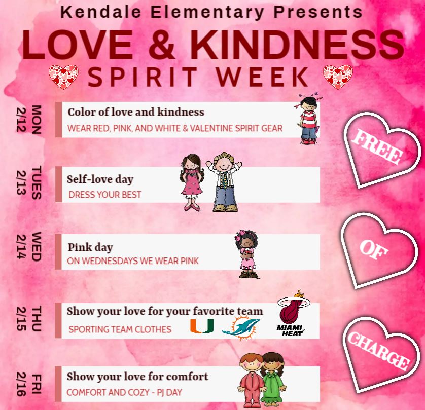 Love & Kindness Spirit Week