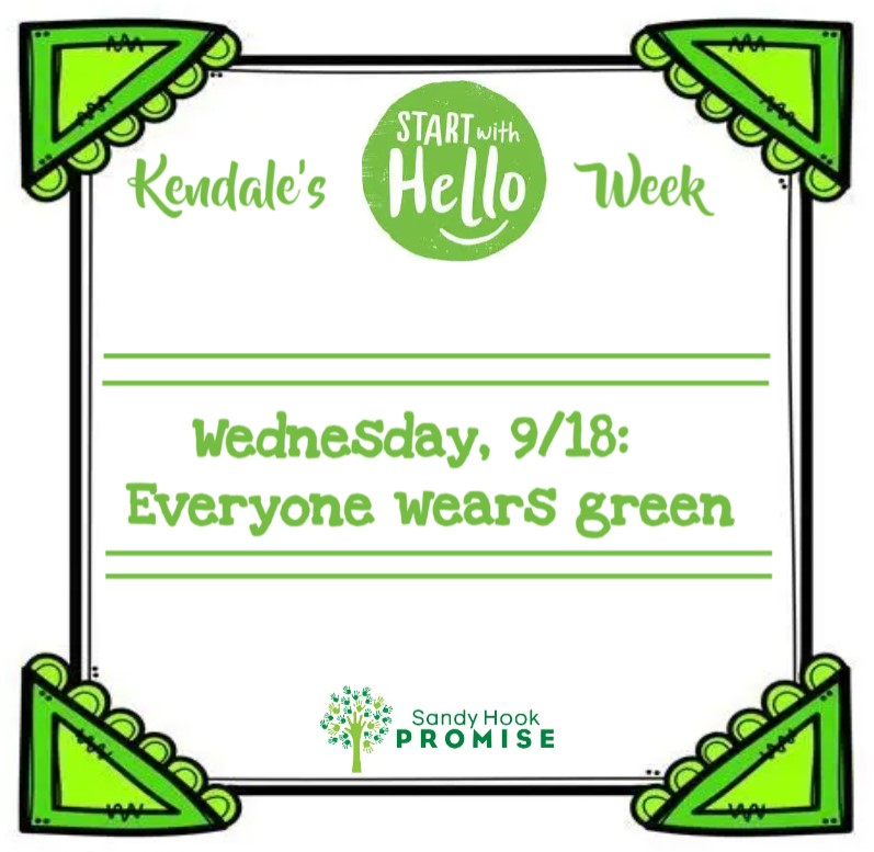 Start Hello - Everyone Wears Green